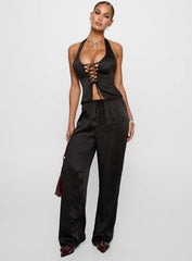 Cinematic Timing Tie Up Set Black