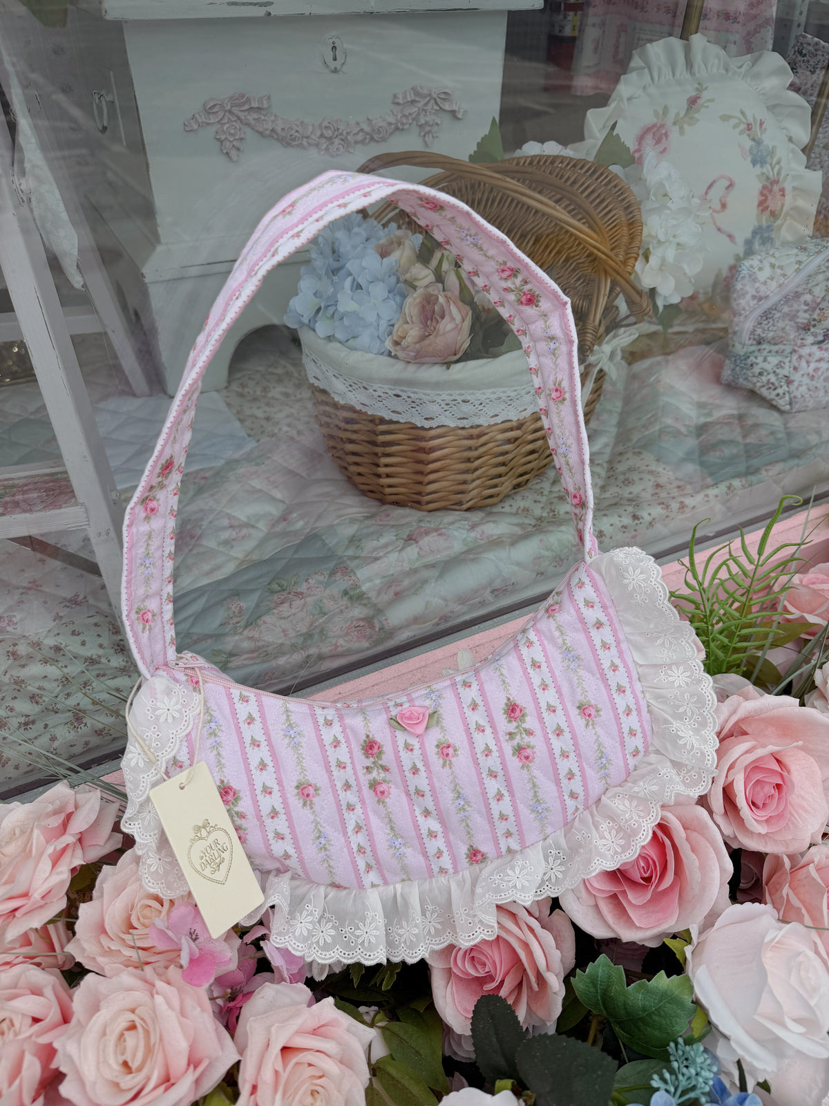 Vintage Shabby Chic Darling Shoulder Bag PRE ORDER can’t restock